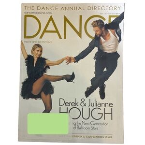 Dance Magazine July August 2025 Derek and Julianne Hough Annual Directory